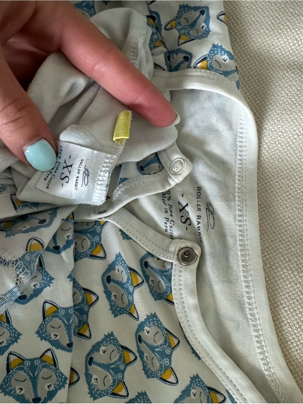 Roller rabbit PJs - Picture 3 of 3